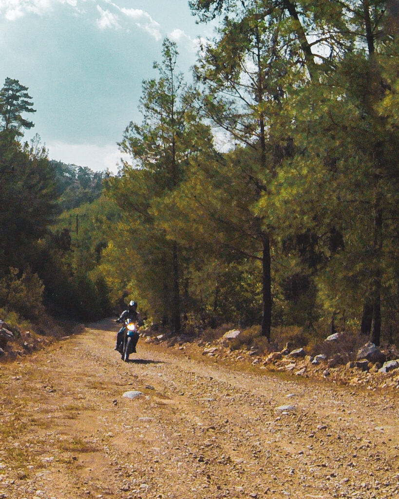 Dirt roads in Köprülü Kanyon