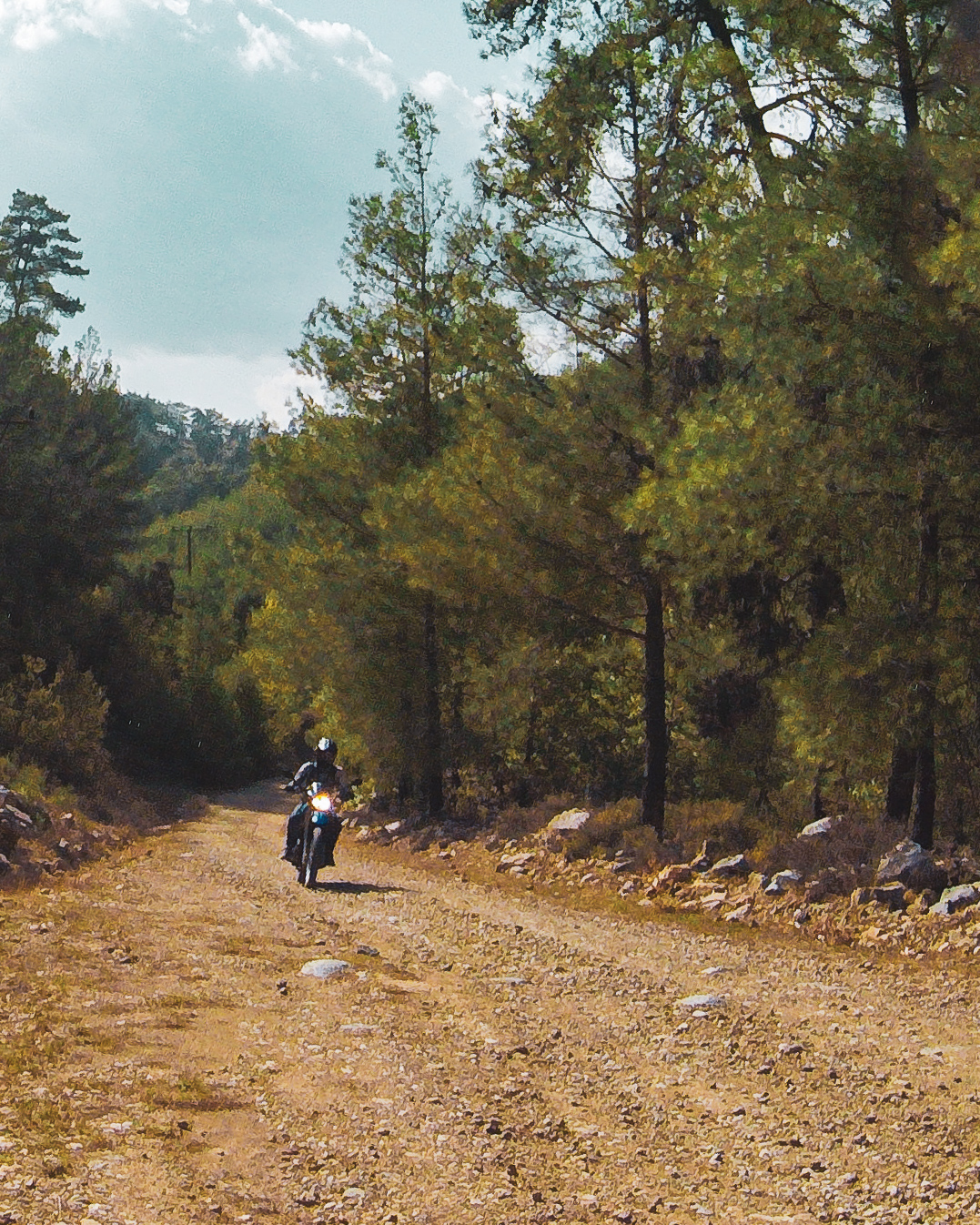 Dirt roads in Köprülü Kanyon