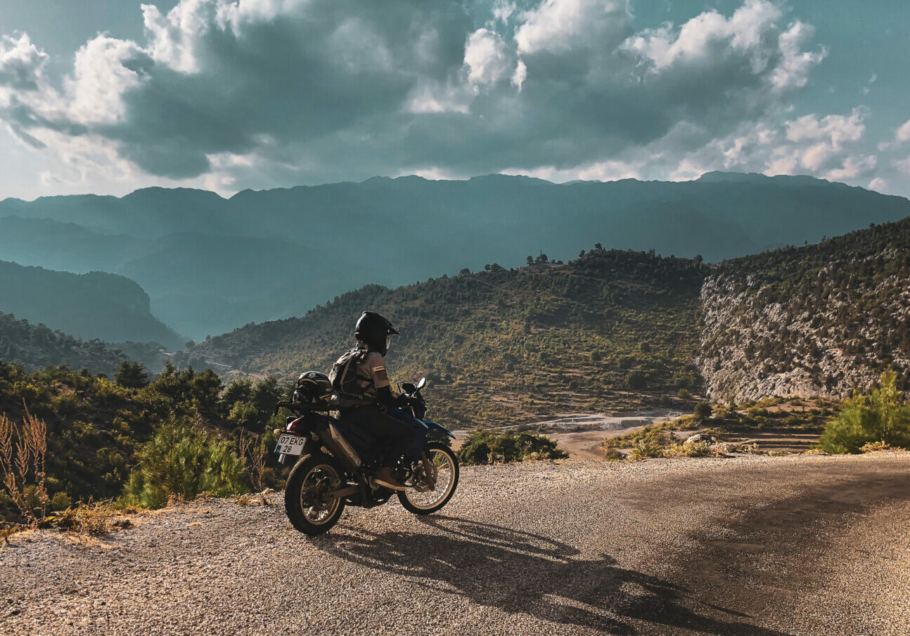 The south-west of Turkey has been amazing to ride motorcycles